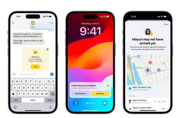 加查加查苹果维修站分享如何在iPhone上使用平安确认功能