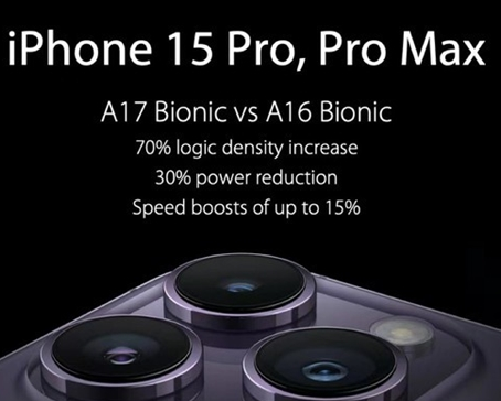 加查苹果15维修中心分享iPhone15系列配置怎么样 