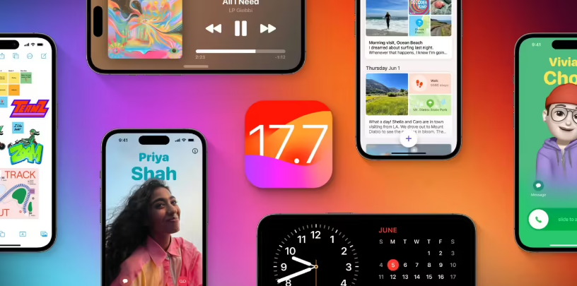 加查苹果手机维修分享苹果 iOS / iPadOS 17.7.1 正式版推送 